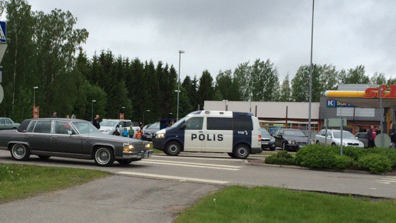 Poliisiauto. Kuva: Tuomas Kuhalainen