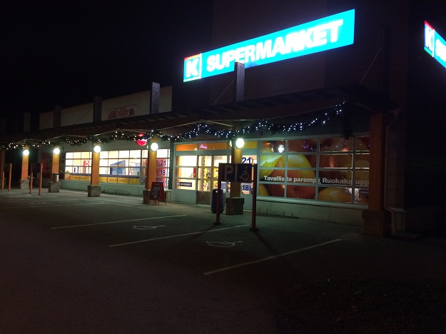 K-supermarketin jouluvalot